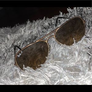 Ray- Ban aviators polarized
